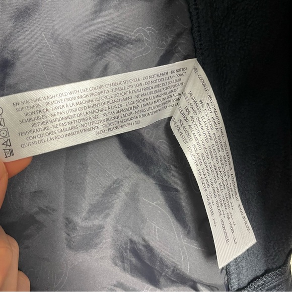 ARIAT vanquish full zip grey/blue jacket with ariat tek, size small - Picture 9 of 11